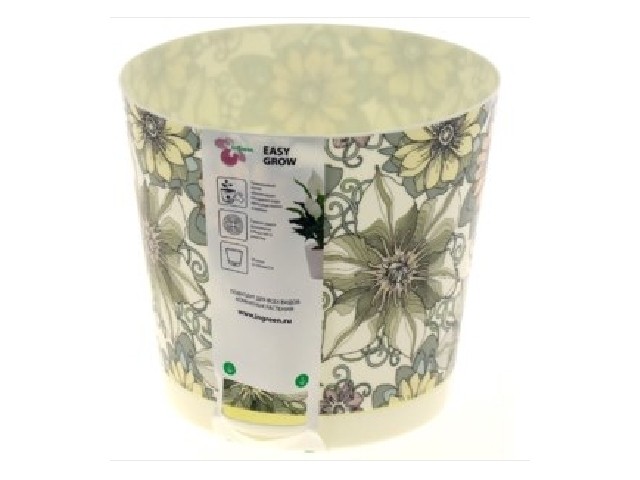 Горшок для цветов Easy Grow d 200 с прикорневым поливом 4 л Цветочный дом  47020/12